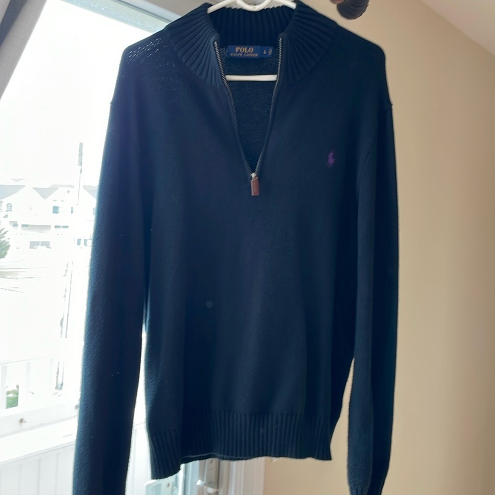 Ralph Lauren Polo - Men’s quarter zip - size large